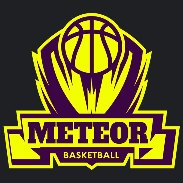 Meteor Basketball Logo Template Thumbnail